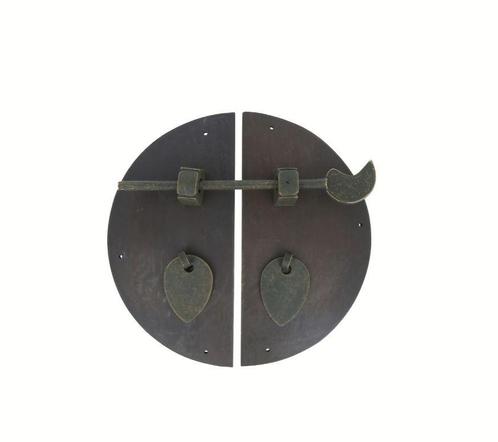 Sluiting Chinese bruidskast messing antiek, Doe-het-zelf en Bouw, Hang- en Sluitwerk, Klink of Kruk, Nieuw, Overige materialen
