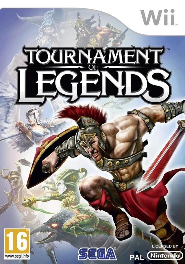 Tournament Of Legends-Standaard (Wii) Gebruikt, Games en Spelcomputers, Games | Nintendo Wii, Ophalen of Verzenden