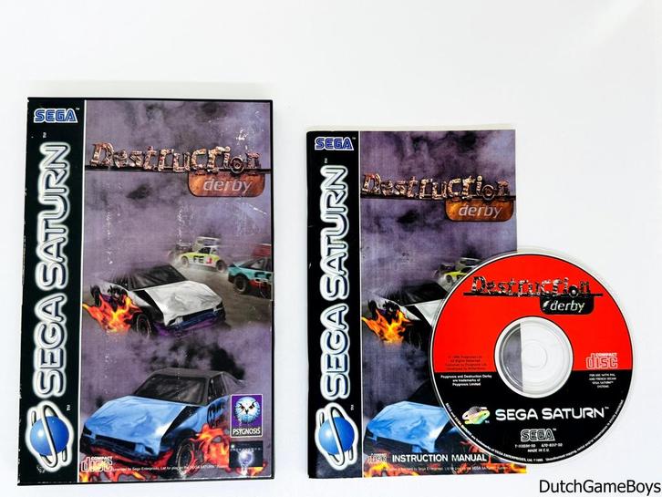 Sega Saturn - Destruction Derby, Games en Spelcomputers, Games | Overige, Gebruikt, Verzenden
