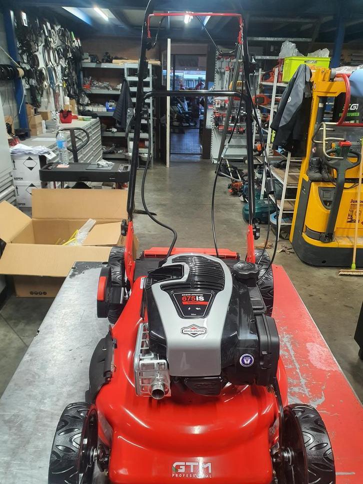 Grasmaaiers GTM Professional vanaf €215,00 BTW inbegrepen, Tuin en Terras, Grasmaaiers, Cirkelmaaier, 50 cm of meer, Elektrische starter