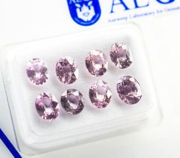 Zonder Minimumprijs - 8 pcs Spinel - 3.47 ct - Antwerp