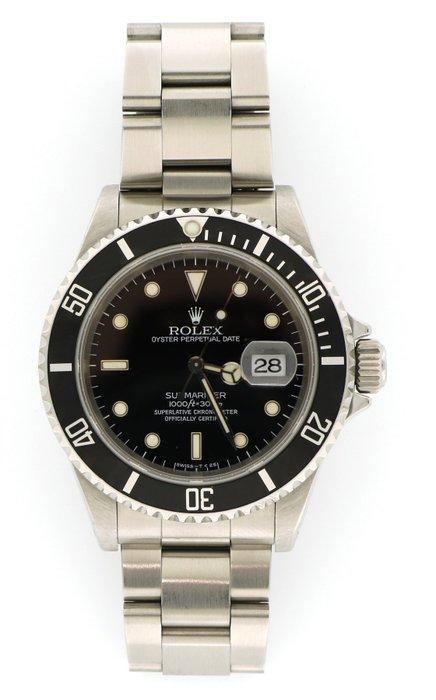 Rolex - Submariner Date - Zonder minimumprijs - 16610 -, Handtassen en Accessoires, Horloges | Heren