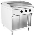 Bak-/Grillplaat | BASE 900 | Elektrisch | Glad/Gegroefd, Verzenden, Nieuw in verpakking