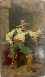 Francesco Peluso (1836-1916) - Fumatore in taverna