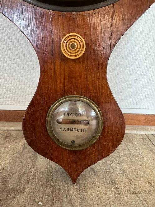 Wheel barometer - Hout, Antiek en Kunst, Curiosa en Brocante