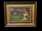 Willem Cornelis Rip (1856-1922) - Landschap met boerderij, Antiek en Kunst