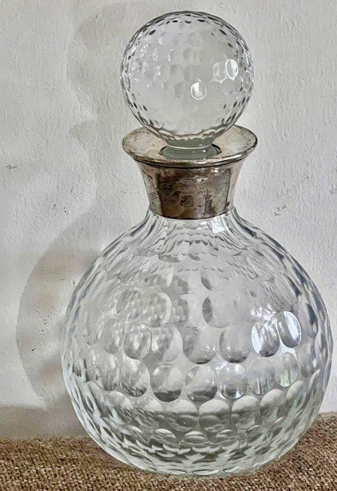 Karaf - Glas, Zilver, Antiek en Kunst, Antiek | Glaswerk en Kristal