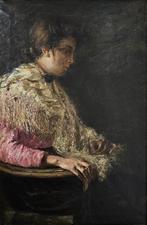 Giuseppe Lamonica (1862 - post 1916) - Profilo femminile