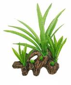 SF Easy Plants Hout Met Microsorium 22cm (SF  kunstplanten), Dieren en Toebehoren, Nieuw, Ophalen of Verzenden