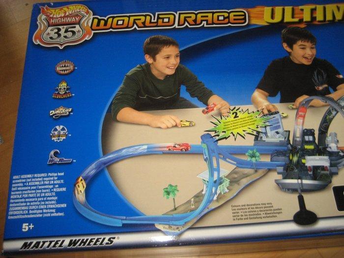 Mattel - Speelgoed spoor Hot Wheels Highway 35 - World Race, Antiek en Kunst, Antiek | Overige Antiek