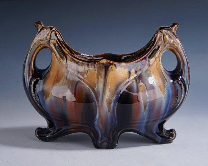 Faienceries de Thulin - Jardinière - Faience, Antiek en Kunst, Kunst | Designobjecten