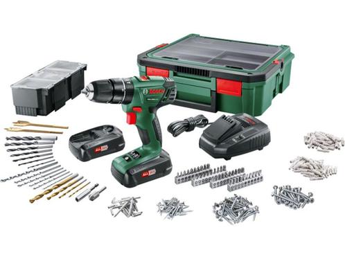 Bosch PSB 1800 LI-2 Accuboormachine  – 18V accu (2 stuks) -, Huis en Inrichting, Woonaccessoires | Overige, Zo goed als nieuw
