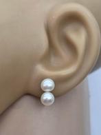 Zonder minimumprijs - Oorbellen - 18 karaat Geel goud Parel, Handtassen en Accessoires, Oorbellen, Nieuw