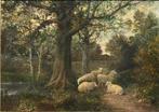 English School (XVIII-XIX) - A Rural Scene With Resting