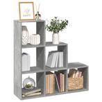 vidaXL Kamerscherm / boekenkast 3-laags 99x29x99 cm hout, Verzenden, Nieuw