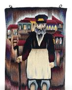 Vloerkleed - 86 cm - 57 cm - Judaica Pictorial Rug