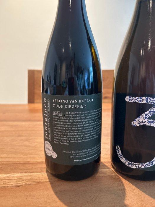 3 Fonteinen - Spelling van het Lot - Oude Kirsebaer, Zenne, Collections, Vins