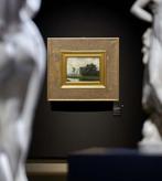 Francesco Lojacono (1838-1915) - Paesaggio lacustre