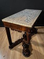 Console - Bois, Marbre