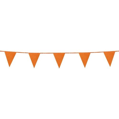 Oranje Slinger Glitter Papier 6m, Hobby en Vrije tijd, Feestartikelen, Nieuw, Verzenden