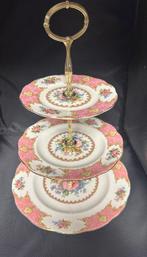 Royal Albert - Service à dessert - Porcelaine, Métal -