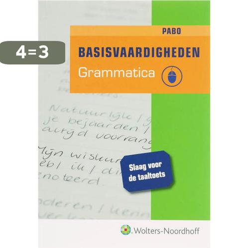 Basisvaardigheden Grammatica 9789001800598 H. de Bruijn, Boeken, Schoolboeken, Zo goed als nieuw, Verzenden