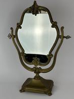 Tafelspiegel - Messing, Glas - Spiegel voor kaptafel, Antiek en Kunst
