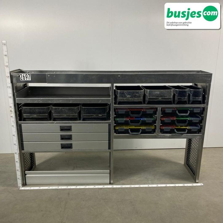 Aluca bedrijfswageninrichting 2020x420x1050mm (2697), Auto-onderdelen, Overige Auto-onderdelen, Gebruikt, Verzenden