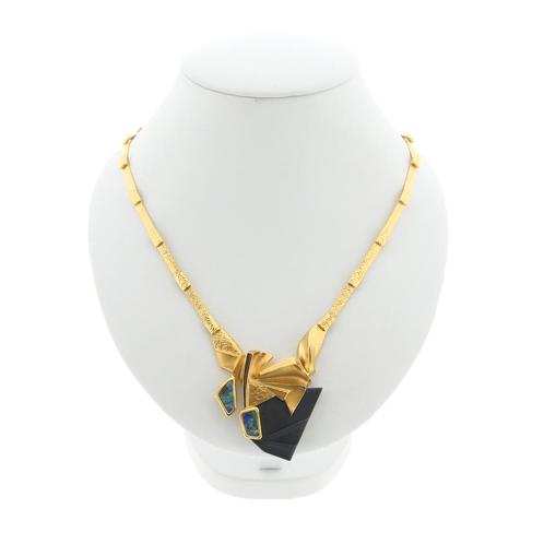 18 Krt. Gouden Lapponia collier; Limited Edition | 43 cm, Handtassen en Accessoires, Kettingen, Overige kleuren, Gebruikt, Met edelsteen