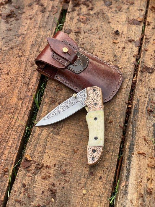 La Coutellerie De Romain - Keukenmes - Keukengerei -, Antiek en Kunst, Antiek | Keukengerei