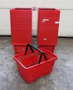 Winkelmand, Boodschappenmand met 2 handvaten, 22 liter,