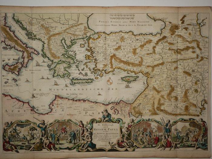 Israël - Middellandse zee gebied; Daniel Stoopendaal - De, Livres, Atlas & Cartes géographiques