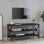 vidaXL Meuble TV Noir 100x40x50 cm Bois dingénierie, Huis en Inrichting, Tafels | Salontafels, Verzenden