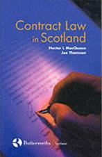 Contract law in Scotland by Hector L MacQueen (Paperback), Boeken, Gelezen, J.M. Thomson, Hector L. Macqueen, J.M. Tomson, Verzenden