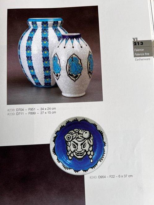 Keramis Boch, Boch Frères, Keramis - Charles Catteau - Vase, Antiek en Kunst, Antiek | Glaswerk en Kristal
