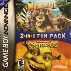 Madagascar + Shrek 2 (Losse Cartridge) (Game Boy Games), Ophalen of Verzenden, Zo goed als nieuw