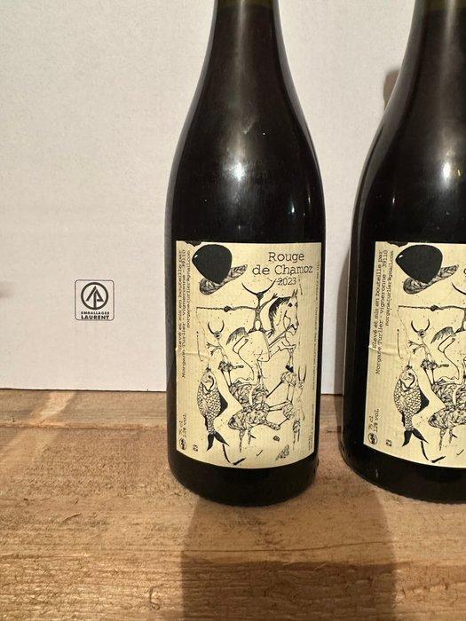 2023 Morgan Turlier Rouge de Chamoz - Jura - 3 Flessen, Verzamelen, Wijnen