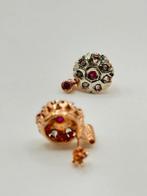 Zonder minimumprijs - Oorbellen - 9 kt. Zilver, Roségoud