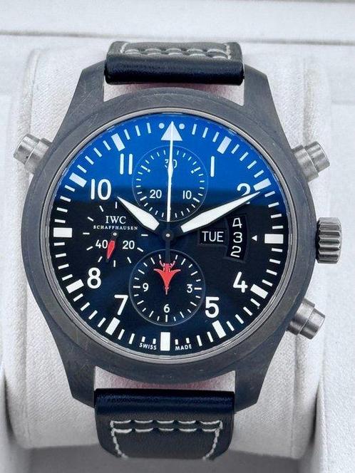 IWC - Pilots Watch Automatic Chronograph Top Gun United, Handtassen en Accessoires, Horloges | Antiek