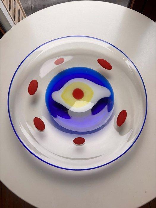 Murano - Dienblad - Glas, Antiek en Kunst, Antiek | Meubels | Tafels