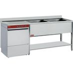 Horeca Vaatwasser | Met Spoeltafel Links | 500x500mm Mand |, Verzenden