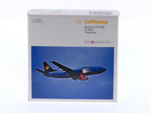 Schaal 1:500 Herpa 505482 Lufthansa Boeing 737-500 Siegb..., Hobby en Vrije tijd, Modelbouw | Vliegtuigen en Helikopters, Zo goed als nieuw