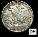 Verenigde Staten. Half Dollar 1944 - 12,47g Ag (Zonder, Postzegels en Munten