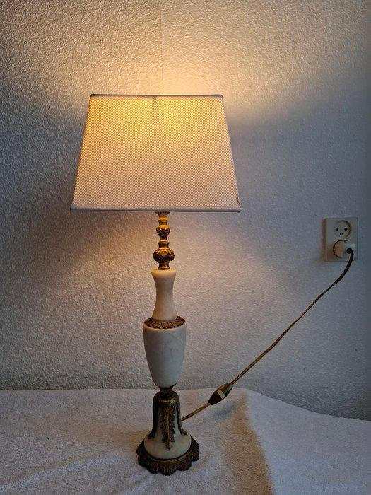 Lampe de table - Albâtre, Antiquités & Art, Curiosités & Brocante