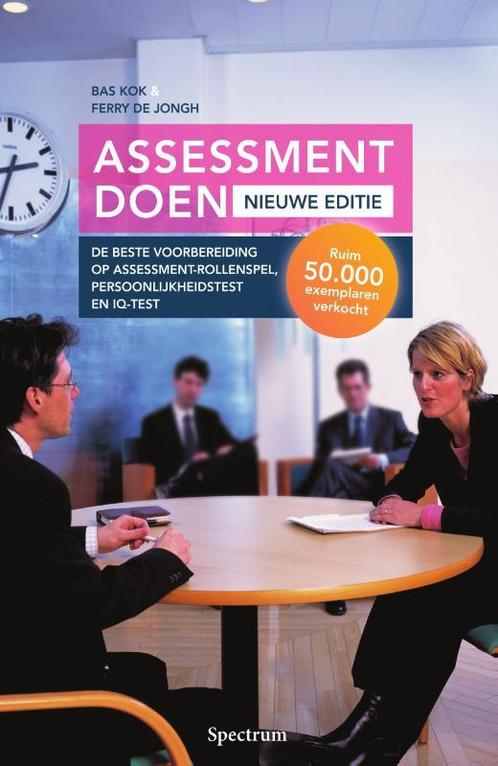 Assessment doen 9789000346929 Ferry de Jongh, Boeken, Economie, Management en Marketing, Gelezen, Verzenden