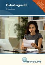 Belastingrecht / Theorieboek / MBO Juridisch 9789037259810, Verzenden, Gelezen, Boom Beroepsonderwijs