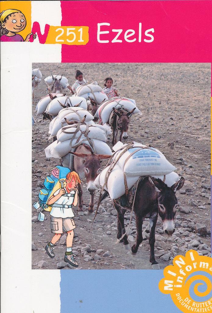 De Ruiters Mini informatie N251 Ezels (compleet), Boeken, Schoolboeken, Verzenden