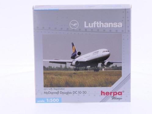 Schaal 1:500 Herpa 516204 Lufthansa McDonnell Douglas DC-..., Hobby en Vrije tijd, Modelbouw | Vliegtuigen en Helikopters, Gebruikt