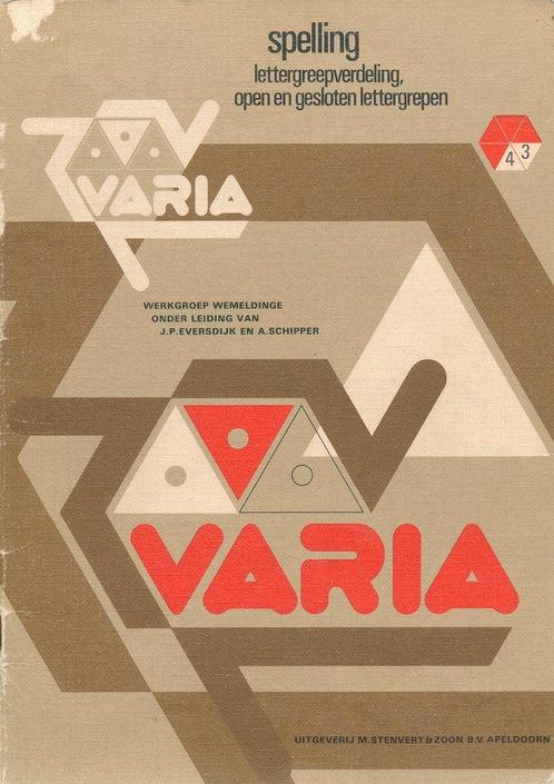 Varia Spelling lettergreepverdeling open en gesloten letterg, Boeken, Schoolboeken, Verzenden