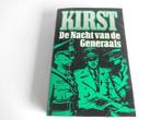 Nacht van de generaals 9789010031532 Hans Hellmut Kirst, Verzenden, Hans Hellmut Kirst